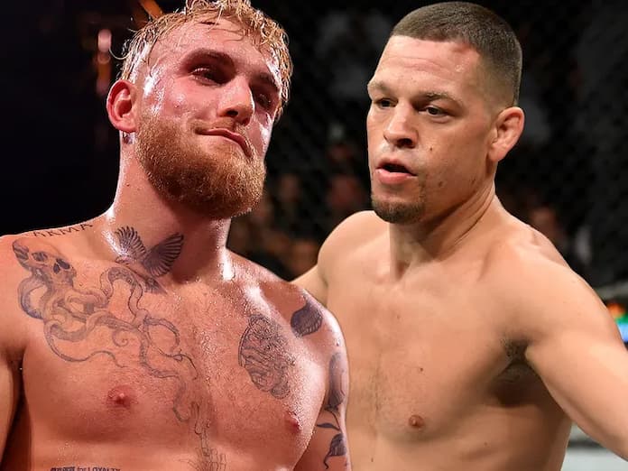 nate diaz vs jake paul